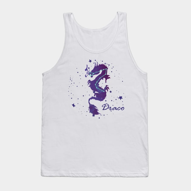 Draco Constellation Tank Top by TheUnknown93